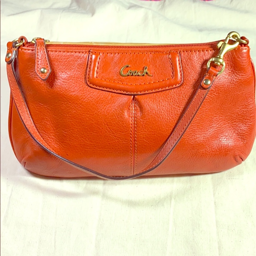 Coach small leather purse
